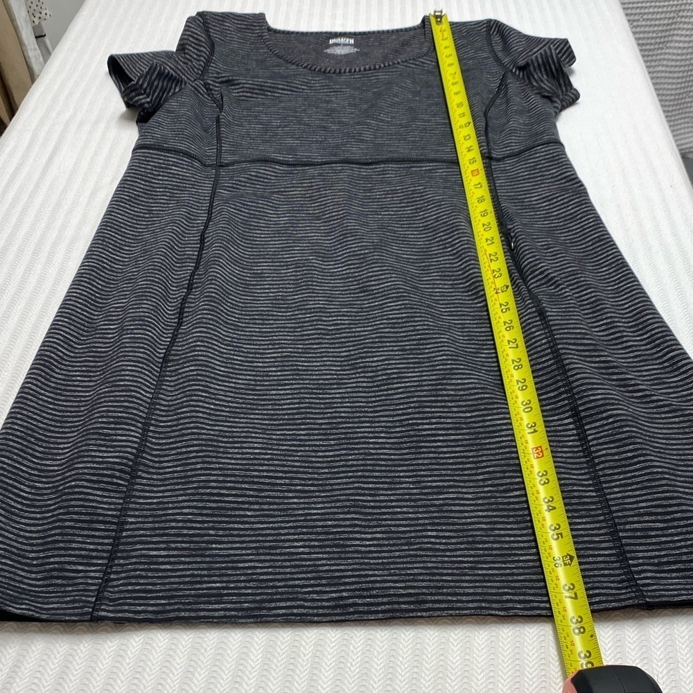 Duluth Trading Co Dress Striped Knit Minimalist Athleisure Casual Chic Medium - Picture 7 of 14